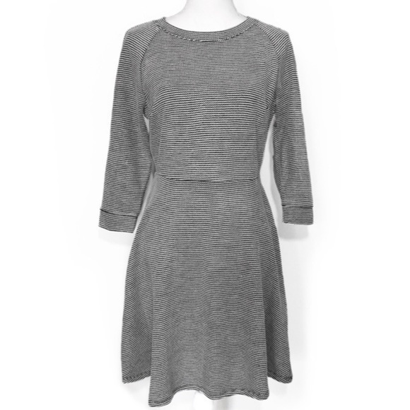 NWOT Lace & Mesh ModCloth Knit Fit Flare Dress New - Picture 3 of 10